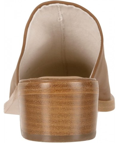 Leather Venetian Mule Black Tan $40.85 Mules & Clogs