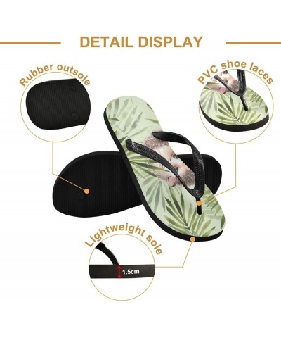 Flip Flops Flip Sandal Home Slippers Hotel Spa Bedroom Travel for Men Women S-XXL Multi 9 $13.68 Slippers