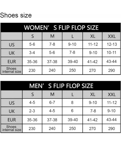 Flip Flops Flip Sandal Home Slippers Hotel Spa Bedroom Travel for Men Women S-XXL Multi 9 $13.68 Slippers