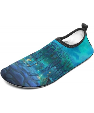 Peaceful Night Water Shoes Barefoot Aqua Pool Socks for Beach Swim Walking 9/10women,7/8men Peaceful Night $17.97 Athletic Shoes