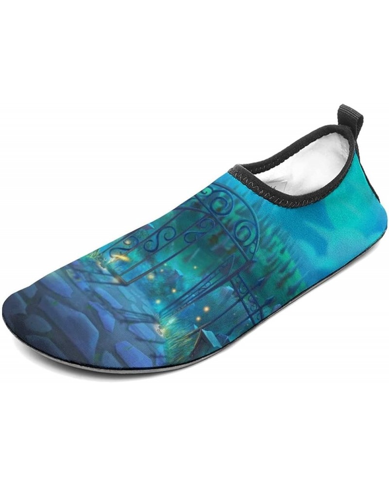 Peaceful Night Water Shoes Barefoot Aqua Pool Socks for Beach Swim Walking 9/10women,7/8men Peaceful Night $17.97 Athletic Shoes