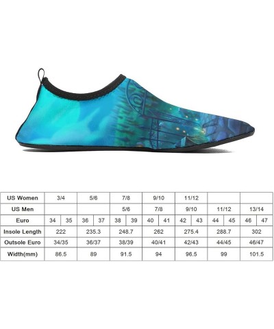 Peaceful Night Water Shoes Barefoot Aqua Pool Socks for Beach Swim Walking 9/10women,7/8men Peaceful Night $17.97 Athletic Shoes