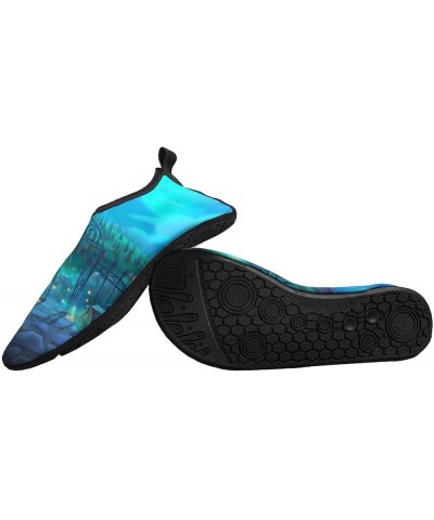 Peaceful Night Water Shoes Barefoot Aqua Pool Socks for Beach Swim Walking 9/10women,7/8men Peaceful Night $17.97 Athletic Shoes