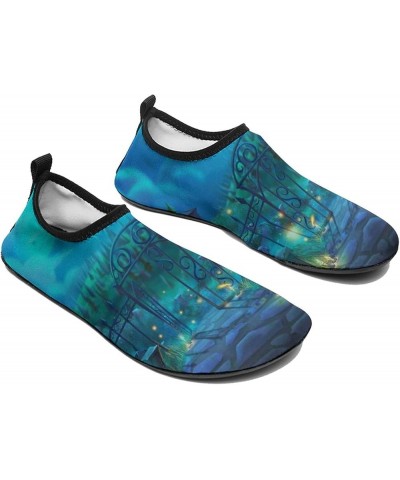 Peaceful Night Water Shoes Barefoot Aqua Pool Socks for Beach Swim Walking 9/10women,7/8men Peaceful Night $17.97 Athletic Shoes