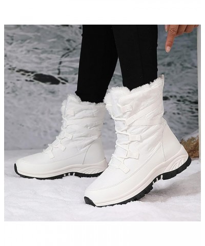 Men's Snow Boots Lightweight Waterproof Winter Boots Fur Lined Anti-slip Cold Weather Shoes Working Outdoor Sneakers Z-231007...