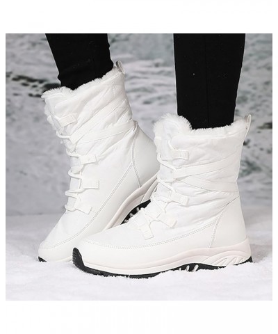 Men's Snow Boots Lightweight Waterproof Winter Boots Fur Lined Anti-slip Cold Weather Shoes Working Outdoor Sneakers Z-231007...