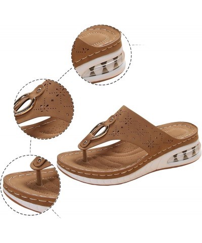 Womens Sandals Summer Sandals for Women 2024 Women Sandals Fashionable New Pattern Simple Solid Color Comfortable Wedge Shoes...