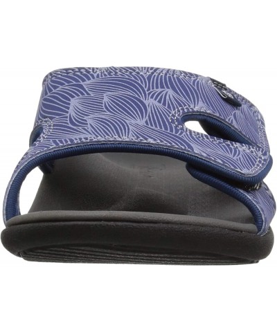 Women's Kholo Wave Slide Sandal Navy $33.86 Sandals