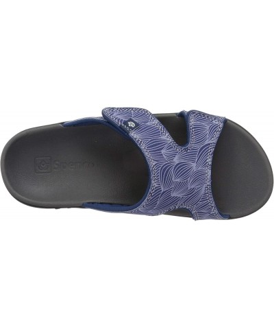 Women's Kholo Wave Slide Sandal Navy $33.86 Sandals