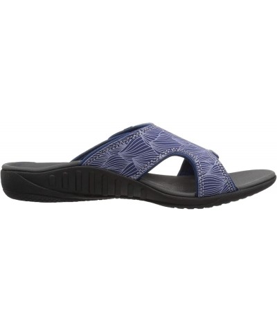 Women's Kholo Wave Slide Sandal Navy $33.86 Sandals