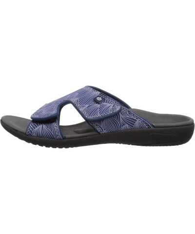 Women's Kholo Wave Slide Sandal Navy $33.86 Sandals