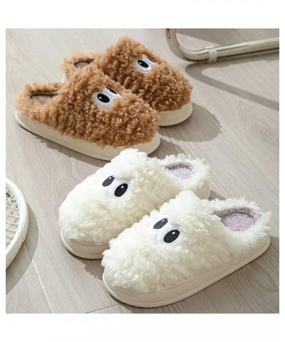 Women's cute animal slippers, warm winter home slippers, soft and comfortable anti slip shoes, suitable for girls' indoor and...