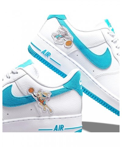 Men's Walking Shoe Sneaker White/Light Blue Fury-white $64.95 Athletic Shoes