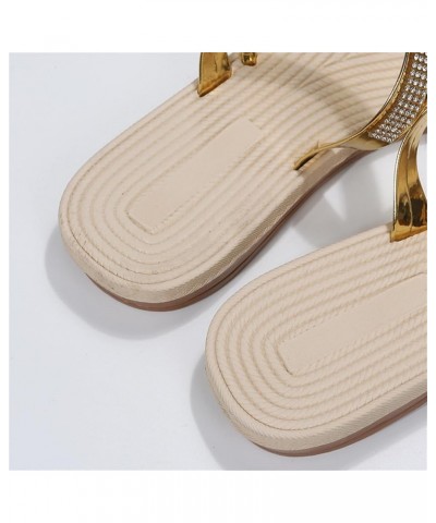 women's clip toe flat sandals, Cute Pineapple Clip Toe Flip Flops Summer Girl Beach, pearl Sweet Slippers 02_yellow $11.71 Sa...