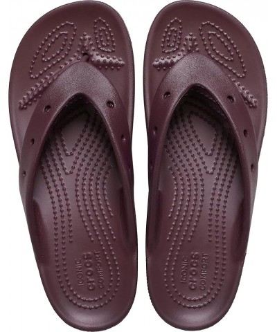 Womens Classic Platform Flip Flops, Platform Sandals Dark Cherry $14.28 Sandals