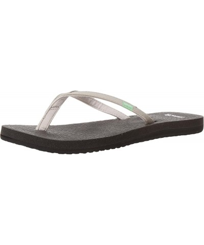 Women's Yoga Spree 4 Silver $12.60 Sandals