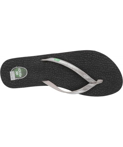 Women's Yoga Spree 4 Silver $12.60 Sandals