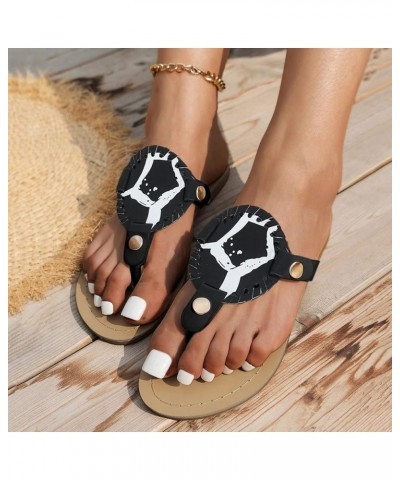 Jelly Flip Flops for Women Crystal Women's Sandals Women's Women Flats Comfortable Dressy Ughh Slippers for Women 01 Black $1...