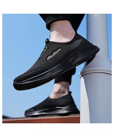 White Sneakers for Men Mens Sneakers Extra Wide Black Sneakers Sport Shoes for Men Black $17.24 Fashion Sneakers