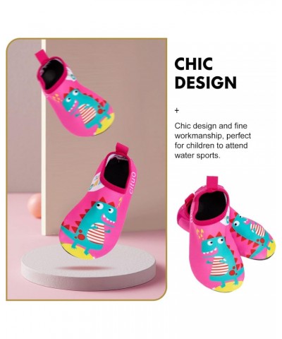 3 Pairs Children's Swimming Shoes Toddler Kids Water Socks Swimming Shoes for Women Anti- Water Girls Water Shoes Kids Womens...