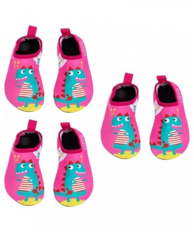 3 Pairs Children's Swimming Shoes Toddler Kids Water Socks Swimming Shoes for Women Anti- Water Girls Water Shoes Kids Womens...