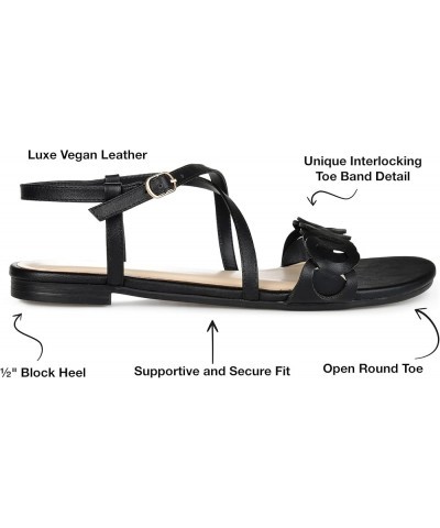 Women's Jalia Sandal Black $18.62 Sandals