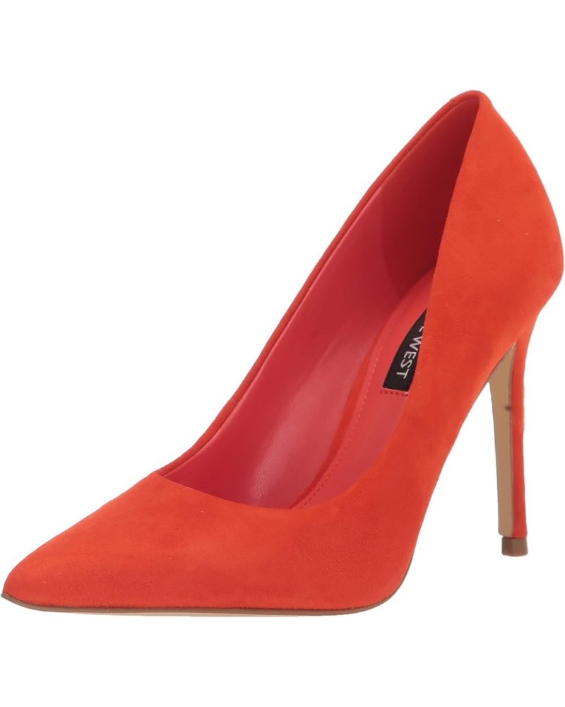 Womens Fresh Pointy Toe Pumps Orange 803 $31.85 Pumps