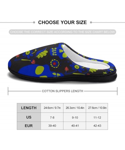 Cotton Slippers Indoor Light Weight House Shoes With Anti-Skid Sole Color1274 $16.12 Slippers