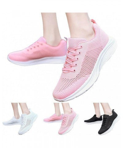 Shoes for Women Durable Non Slip Sneakers Mesh Breathable Round Toe Tennis Shoes Dressy Wide Fitting Safety Shoes Loafers Lad...