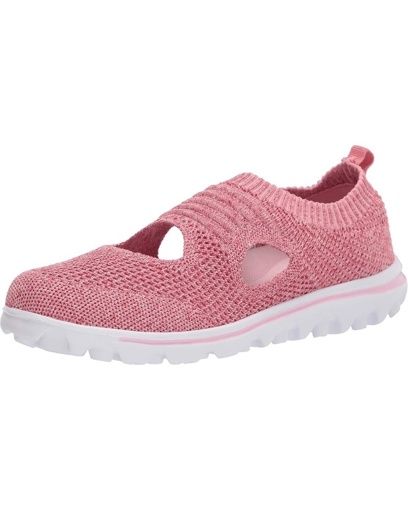 Womens Travelactiv Avid Slip On Pink/Red $37.66 Fashion Sneakers