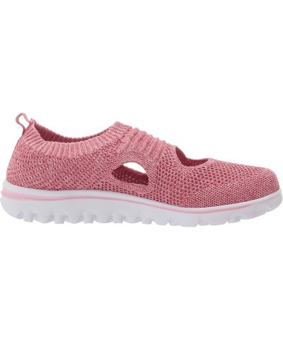 Womens Travelactiv Avid Slip On Pink/Red $37.66 Fashion Sneakers