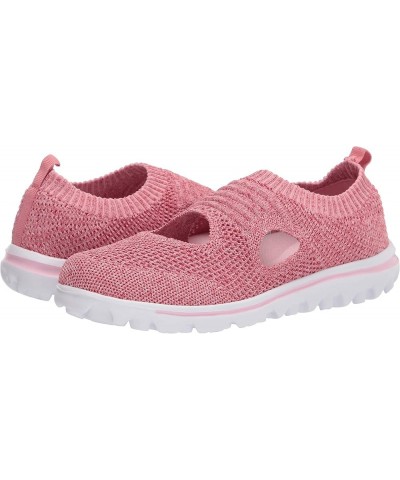 Womens Travelactiv Avid Slip On Pink/Red $37.66 Fashion Sneakers