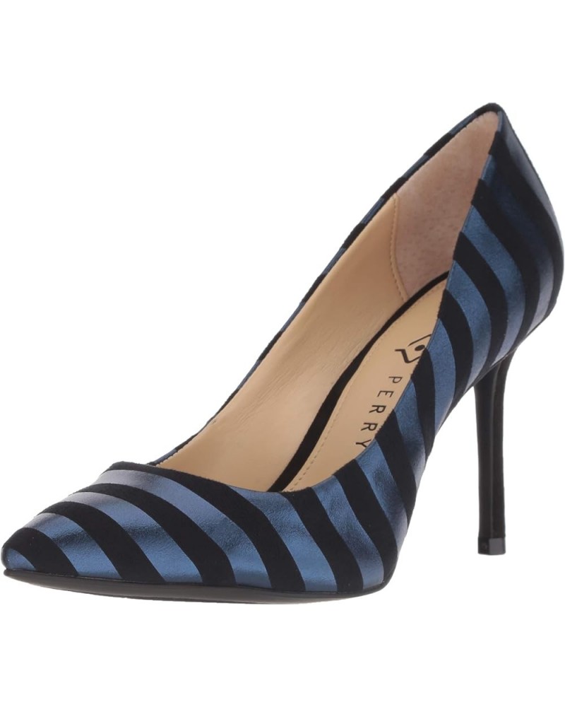 Women's The Sissy Pump Black Navy $12.42 Pumps