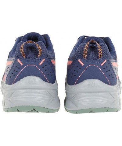 Women's Sneakers Walking with Zipper 400 (Indigo Blue/Papaya) $33.28 Athletic Shoes