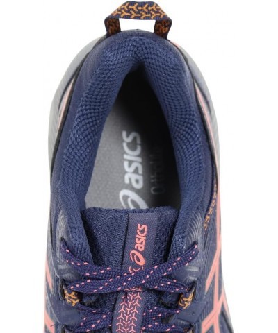 Women's Sneakers Walking with Zipper 400 (Indigo Blue/Papaya) $33.28 Athletic Shoes