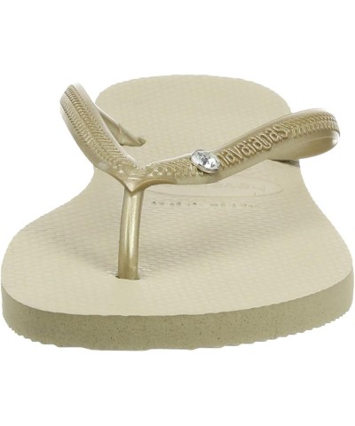 Women's Flip Flop Sandals Gold (Gold 0154) $8.80 Slippers