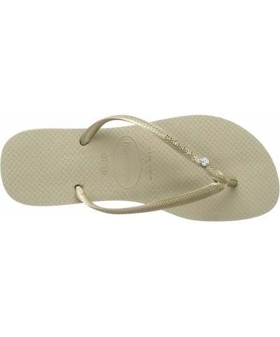 Women's Flip Flop Sandals Gold (Gold 0154) $8.80 Slippers