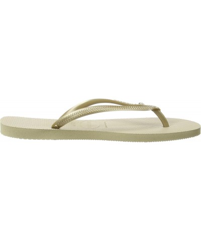 Women's Flip Flop Sandals Gold (Gold 0154) $8.80 Slippers