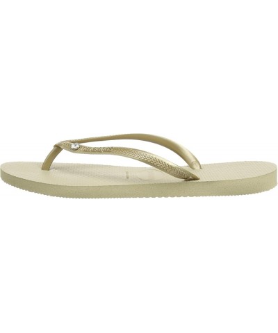 Women's Flip Flop Sandals Gold (Gold 0154) $8.80 Slippers