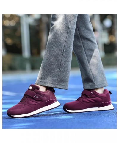 Women's Walking Shoes Slip-on Mesh Casual Running Jogging Shoes Sock Sneakers Christmas Women Walking Trainers Z 02-purple $2...