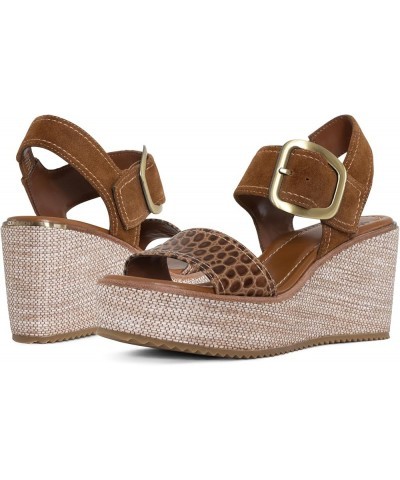 Women's Wedge Sandal Saddle $41.50 Sandals