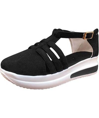 Sneakers for Women Walking Shoes Wide Width Comfortable Casual Fashion Slip On Low Top Leather Flat Loafers T-black $15.89 At...