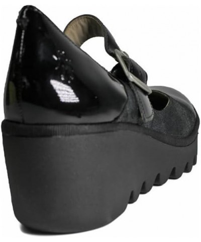 Women's Wedges Pump Black/Green $56.50 Flats