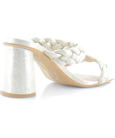 Women's Paily Heeled Sandal Light Gold Metallic Stella Suede $29.87 Sandals