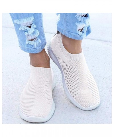 Sneakers for Women Fashion Candy Colors Slip-on Running Shoes Lightweight Soft Sole Walking Shoes Outdoor Non Slip Sneakers W...