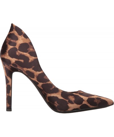 Women's Cambredge Pointed Toe Pump Natural Leopard Print $27.43 Pumps