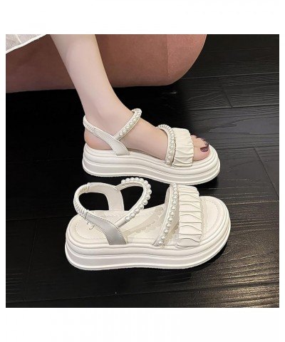 Women's thick soled sandals, women's wide sandals, comfortable large sandals, summer open toe sandals, women's minimalist fas...