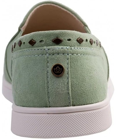 Waco Santa Barbara Rivet Classic Shoes Women's SP1126 | Color Laurel Green | Size 9 $51.16 Flats