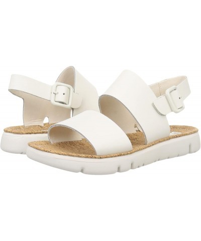 Women's Slingback Flat Sandal Off-white, (T94) $30.97 Sandals