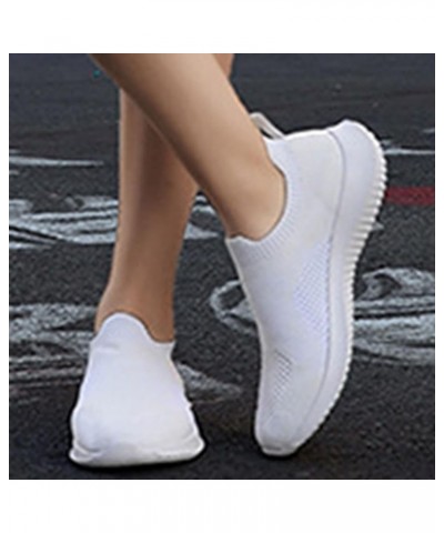 Women 's Fashion Sneakers Lightweight Breathable Knit Walking Shoes Sock Daily Shoes Running Shoes Mesh Comfortable Workout C...